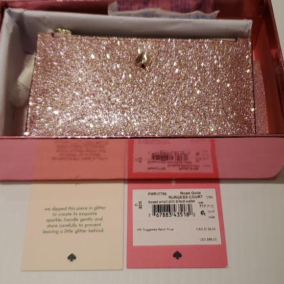 SOLD! Kate Spade  NWT Burgess Court Slim Wallet - Picture 7 of 7